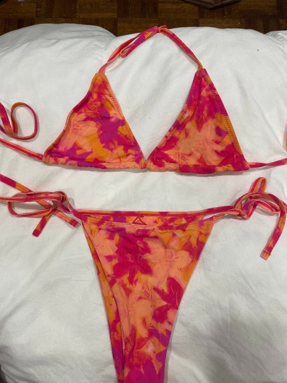 437 Vibrant Floral Bikini Set